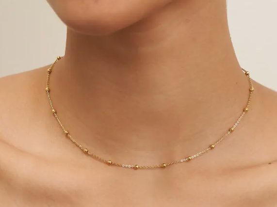 Chunky Satellite Necklace