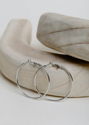 LA-YOU Hoops Medium - Silver