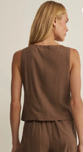 ROMAN LINEN VEST