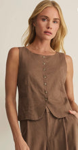 ROMAN LINEN VEST