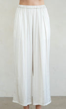 Textured Satin Pants