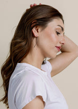 Cast A Line Earring - Silver