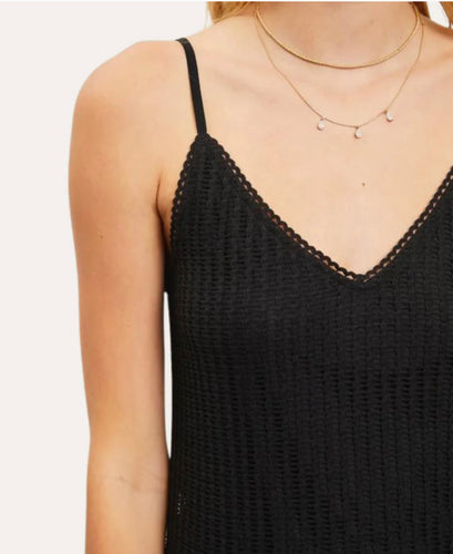 HOLE KNIT DRESS