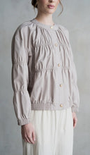 Elastic Piping Blouson Jacket
