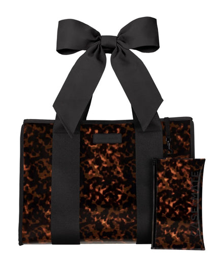 Case-Mate Tortoiseshell Bow Jelly Tote Bag