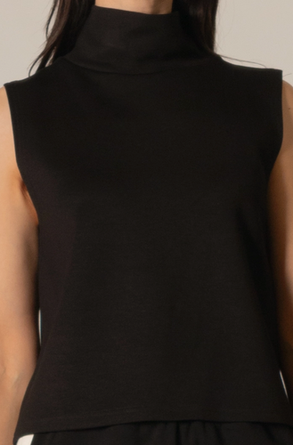 Cowl Neck Sleeveless Top
