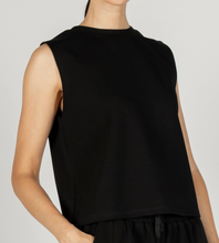 Round Neck Sleeveless Top