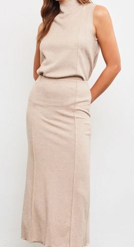 Sleeveless Sweater Set