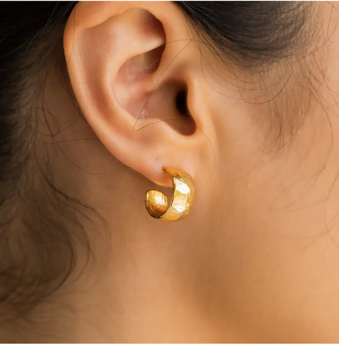 Hammered Hoops Mini