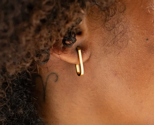 Paperclip Hoops