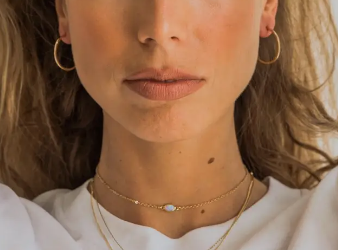 Thin Hammered Hoops Mini
