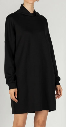 Cowl Neck Dress w/ Pockets