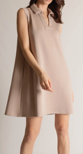 Collared Sleeveless Dress