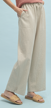 Crinkle Woven Pants With Drawstring