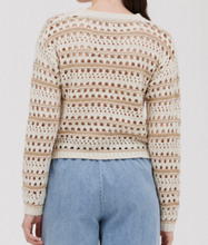 MULTICOLOR STRIPE SWEATER
