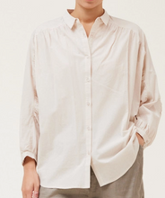 Oversized Round Yoke Shirt