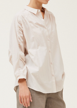 Oversized Round Yoke Shirt