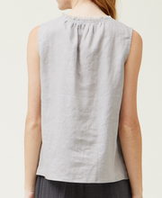Sleeveless Linen Top