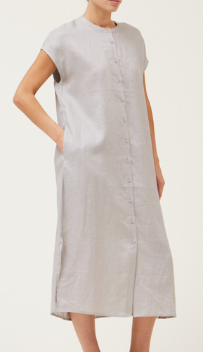 Boxy Linen Dress