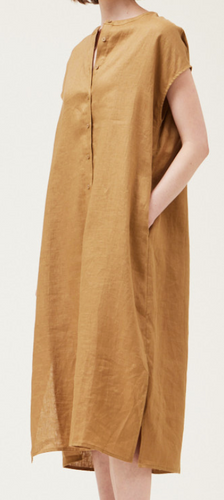Boxy Linen Dress