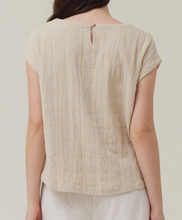 Gingham Gauze Blouse