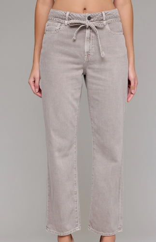 Ella Tie Waist Wide Straight 29