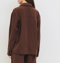 The Ellis Top | Brushed Button-Down Shirt