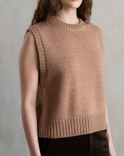 Crew Neck Sweater Vest