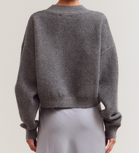 KNITTED CREWNECK TOP