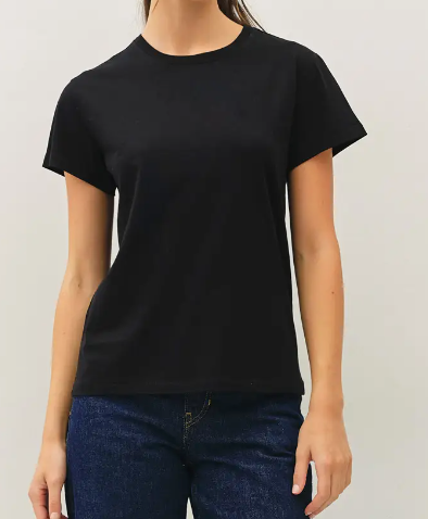 Cotton Jersey Crewneck T-Shirts