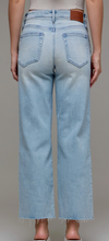 Ella Vintage Mid Rise Stretch Cropped Classic Straight