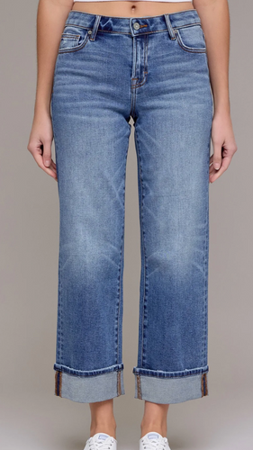 Ella Mid Rise Classic Straight 3