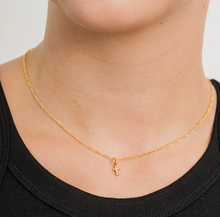 24K Gold Dainty Cross Pendant Necklace