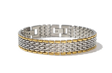 Waterproof Chunky Two-Tone Bracelet