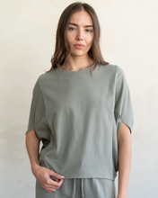 Relaxed Boxy Short  Sleeve Top