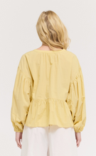 Panel Baloon Sleeve Blouse