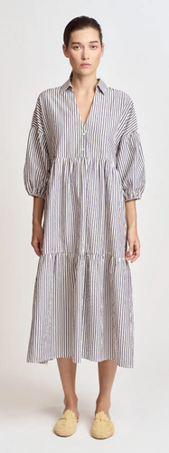 Textured Stripe Dress