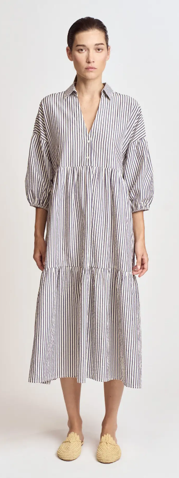 Textured Stripe Dress