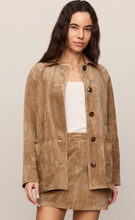 DECKER SUEDE CHORE COAT