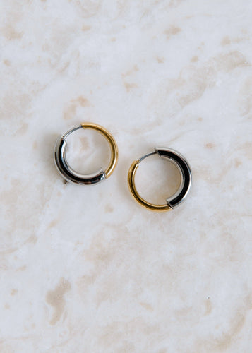 Lila Intermix Hoop